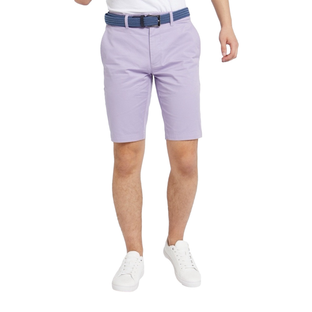 Men's Lavender Chino Shorts